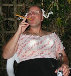 Even a wench needs a break from her duties